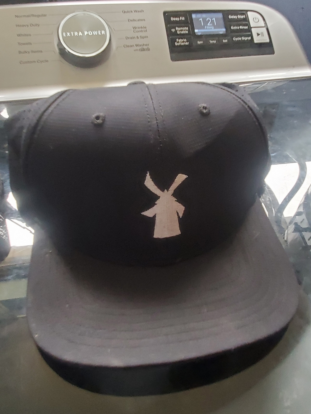 *SOLD* Black Snapback Hat from Dutch Bros